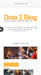 Mobile Screenshot of dota2-blog.com